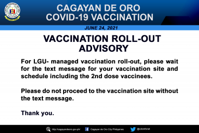 CDO Covid19 Vaccination Advisory