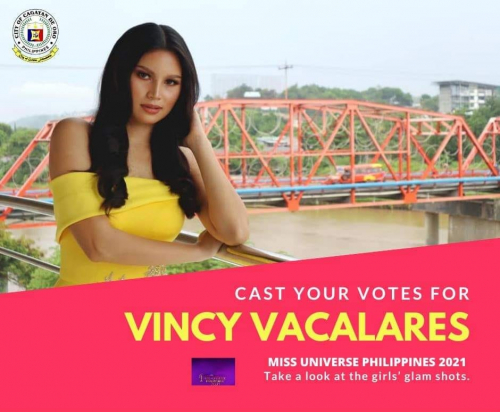 LET&#039;S SUPPORT CAGAYAN DE ORO&#039;S BET FOR MISS UNIVERSE PHILIPPINES, VINCY VACALARES!