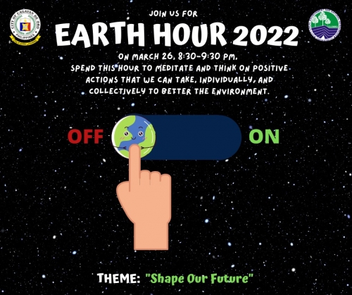 CDO LGU mosalmot sa ‘Earth Hour’ karong Marso 26