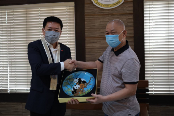 Chinese Consul sa Davao mibisita sa buhatan ni Mayor Klarex Uy