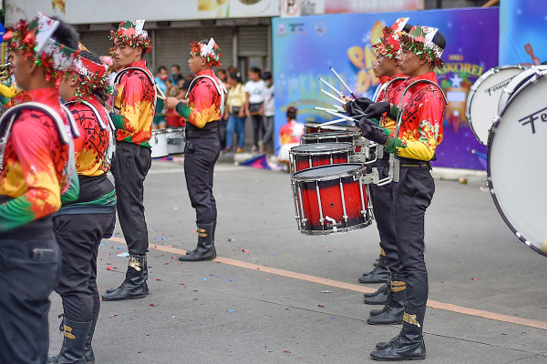 ORO MARCHING ARTS GUILD WON  P50K MARCHING BAND TOP PRIZE