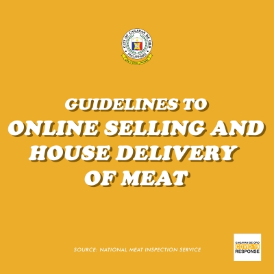 Guidelines on online selling, house delivery of meat released
