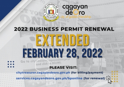 LOOK: The City Council on Monday has extended the deadline of the renewal of business permit from January 20, 2022 to February 28, 2022