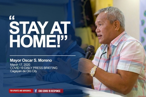 Mayor Moreno: &quot;Stay at Home&quot;