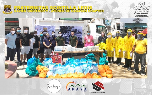 100 &#039;basuheroes&#039; families receive care packages from Fraternitas Scintilla Legis